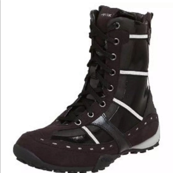 Geox Other - GEOX GIRLS SNEAKERS BOOTS WATERPROOF BLACK SZ 13